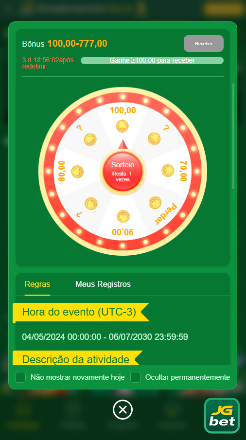 Segurança App jgcbet.com